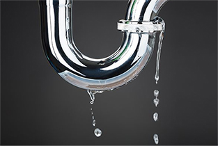 leaking pipe